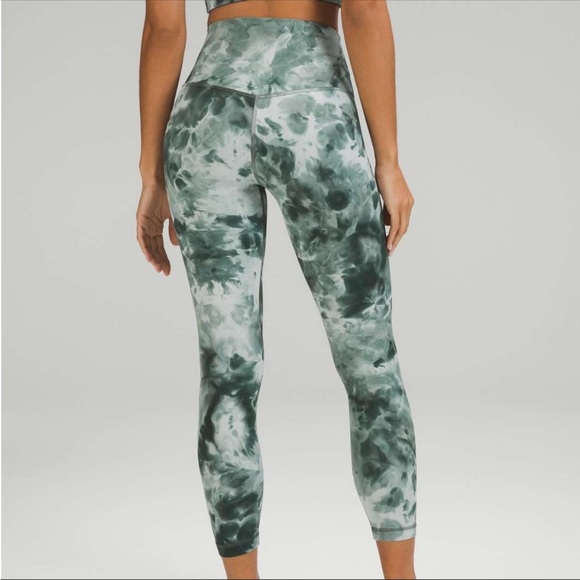 SOLD! Lululemon Align High Rise Tight 25” Diamond Dye Starlight Smoked Spruce 2 - Picture 3 of 12